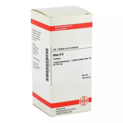 ALOE D 6 tablete, 200 kapsul