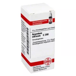 ARGENTUM NITRICUM C 200 kroglic, 10 g