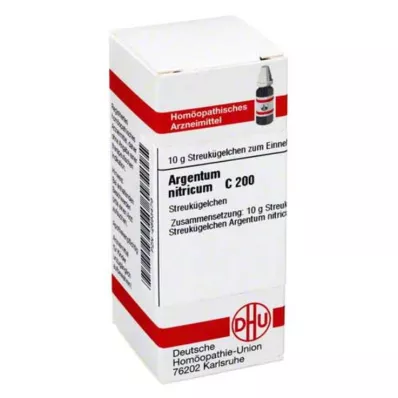 ARGENTUM NITRICUM C 200 kroglic, 10 g ARGENTUM NITRICUM C 200 kroglic, 10 g