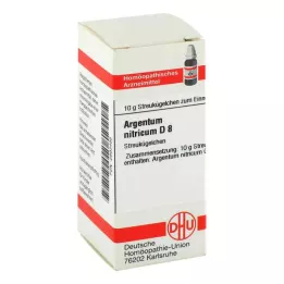 ARGENTUM NITRICUM D 8 kroglic, 10 g