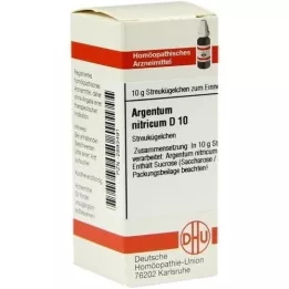 ARGENTUM NITRICUM D 10 globul, 10 g