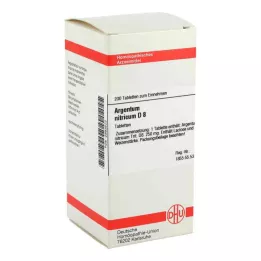 ARGENTUM NITRICUM D 8 tablet, 200 kapsul