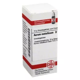 AURUM METALLICUM D 12 kroglic, 10 g