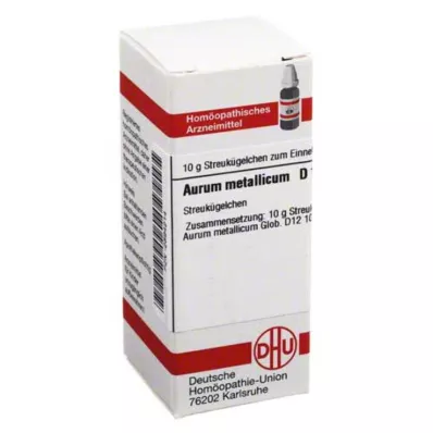AURUM METALLICUM D 12 kroglic, 10 g AURUM METALLICUM D 12 kroglic, 10 g