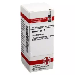BORAX D 12 kroglic, 10 g