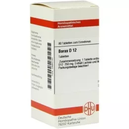 BORAX D 12 tablet, 80 kapsul