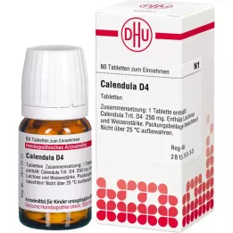 CALENDULA D 4 tablete, 80 kapsul