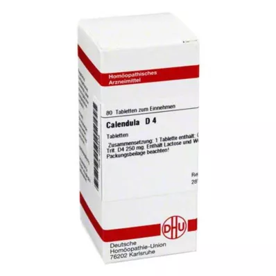 CALENDULA D 4 tablete, 80 kapsul CALENDULA D 4 tablete, 80 kapsul