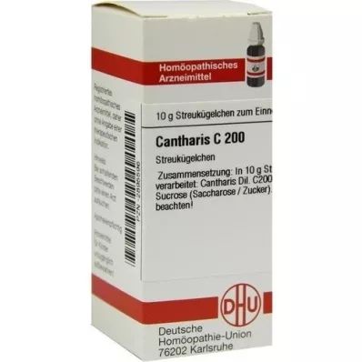 CANTHARIS C 200 kroglic, 10 g