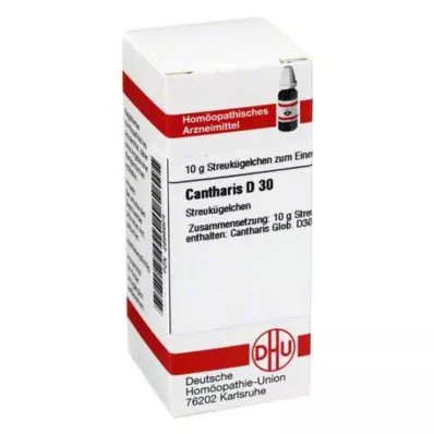 CANTHARIS D 30 kroglic, 10 g
