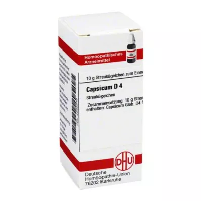 CAPSICUM D 4 globule, 10 g CAPSICUM D 4 globule, 10 g