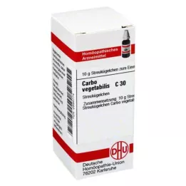CARBO VEGETABILIS C 30 kroglic, 10 g