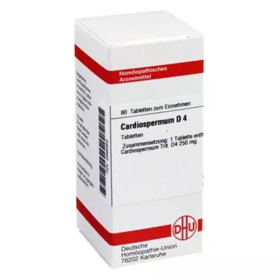 CARDIOSPERMUM D 4 tablete, 80 kapsul CARDIOSPERMUM D 4 tablete, 80 kapsul