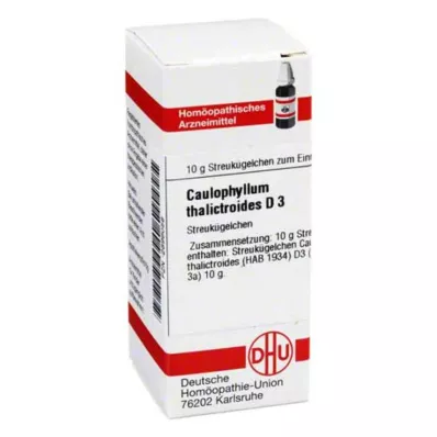 CAULOPHYLLUM THALICTROIDES D 3 globule, 10 g CAULOPHYLLUM THALICTROIDES D 3 globule, 10 g