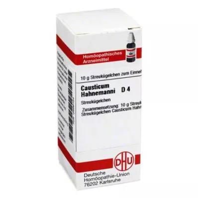 CAUSTICUM HAHNEMANNI D 4 globule, 10 g CAUSTICUM HAHNEMANNI D 4 globule, 10 g