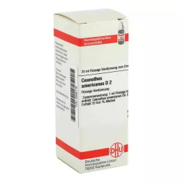 CEANOTHUS AMERICANUS Raztopina D 2, 20 ml