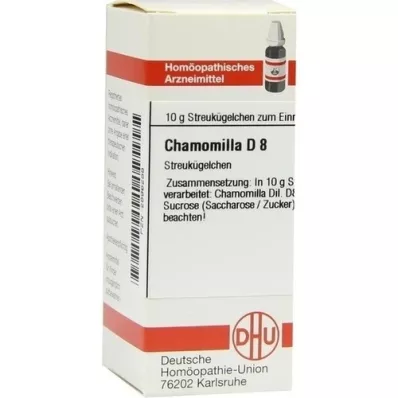 CHAMOMILLA D 8 kroglic, 10 g