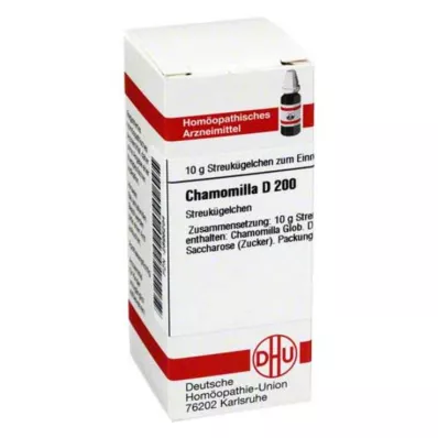 CHAMOMILLA D 200 kroglic, 10 g
