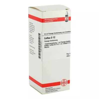 COFFEA Raztopina D 12, 50 ml COFFEA Raztopina D 12, 50 ml