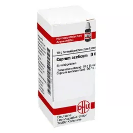 CUPRUM ACETICUM D 6 kroglic, 10 g