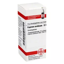 CUPRUM ACETICUM D 30 kroglic, 10 g
