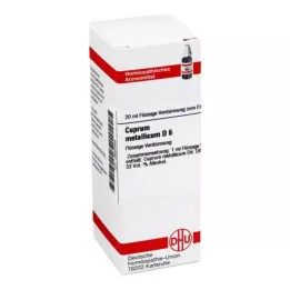 CUPRUM METALLICUM Raztopina D 6, 20 ml