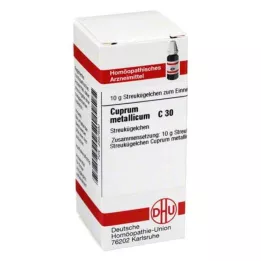 CUPRUM METALLICUM C 30 kroglic, 10 g