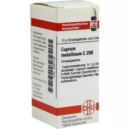 CUPRUM METALLICUM C 200 kroglic, 10 g