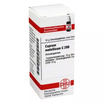 CUPRUM METALLICUM C 200 kroglic, 10 g CUPRUM METALLICUM C 200 kroglic, 10 g