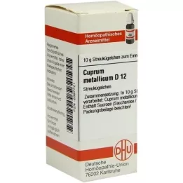 CUPRUM METALLICUM D 12 kroglic, 10 g