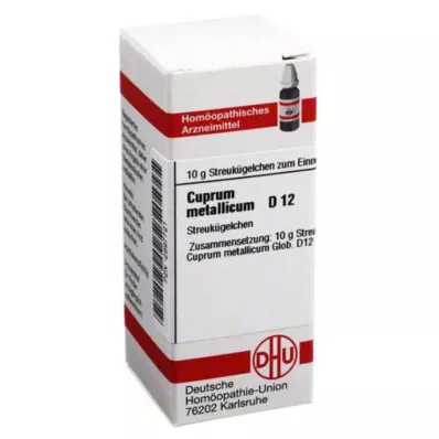CUPRUM METALLICUM D 12 kroglic, 10 g CUPRUM METALLICUM D 12 kroglic, 10 g