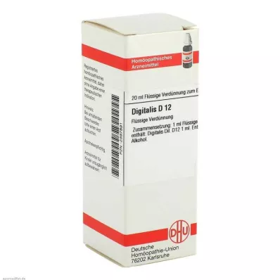 DIGITALIS Raztopina D 12, 20 ml DIGITALIS Raztopina D 12, 20 ml