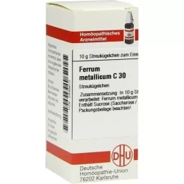 FERRUM METALLICUM C 30 kroglic, 10 g