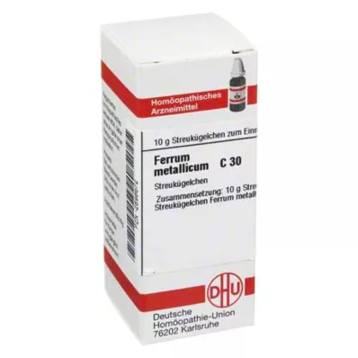 FERRUM METALLICUM C 30 kroglic, 10 g FERRUM METALLICUM C 30 kroglic, 10 g