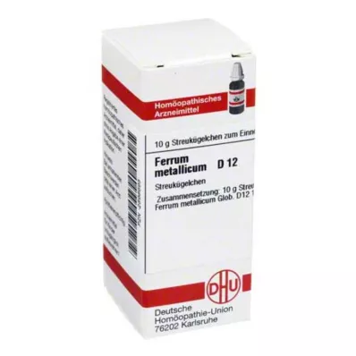 FERRUM METALLICUM D 12 kroglic, 10 g FERRUM METALLICUM D 12 kroglic, 10 g