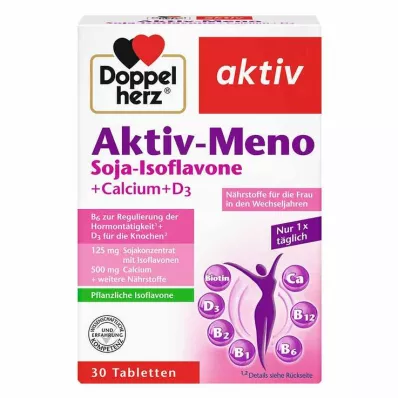 DOPPELHERZ Tablete Active Meno, 30 kosov