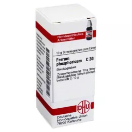 FERRUM PHOSPHORICUM C 30 kroglic, 10 g