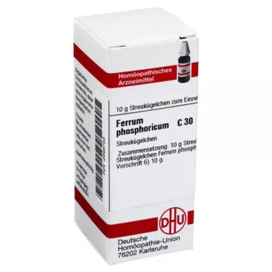 FERRUM PHOSPHORICUM C 30 kroglic, 10 g FERRUM PHOSPHORICUM C 30 kroglic, 10 g
