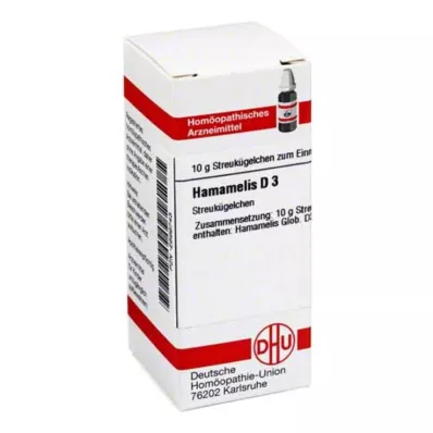 HAMAMELIS D 3 globule, 10 g