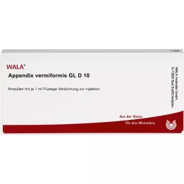 APPENDIX vermiformis GL D 10 ampul, 10X1 ml