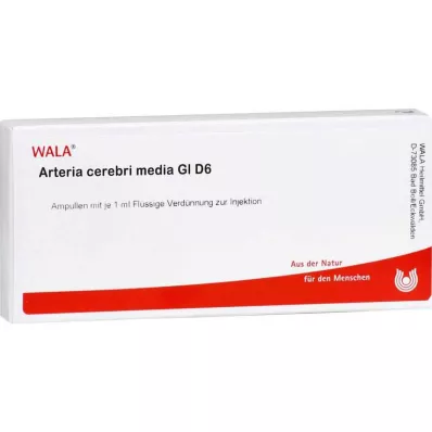 ARTERIA CEREBRI medij GL D 6 ampul, 10X1 ml