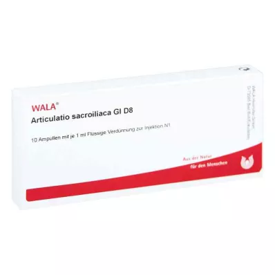 ARTICULATIO sacroiliaca GL D 8 ampul, 10X1 ml ARTICULATIO sacroiliaca GL D 8 ampul, 10X1 ml