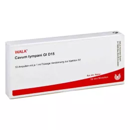 CAVUM timpani GL D 15 ampul, 10X1 ml