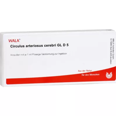 CIRCULUS arteriosus cerebri GL D 5 ampul, 10X1 ml CIRCULUS arteriosus cerebri GL D 5 ampul, 10X1 ml