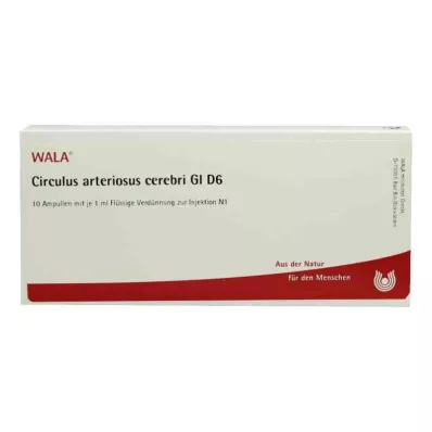 CIRCULUS arteriosus cerebri GL D 6 ampul, 10X1 ml CIRCULUS arteriosus cerebri GL D 6 ampul, 10X1 ml