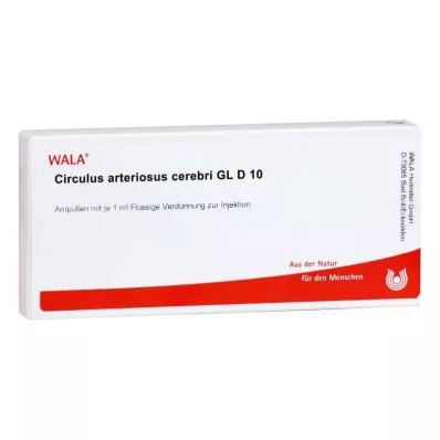 CIRCULUS arteriosus cerebri GL D 10 ampul, 10X1 ml CIRCULUS arteriosus cerebri GL D 10 ampul, 10X1 ml