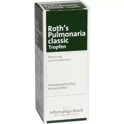 ROTHS Pulmonaria klasične kapljice, 50 ml