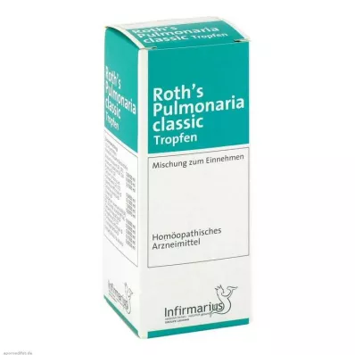 ROTHS Pulmonaria klasične kapljice, 50 ml