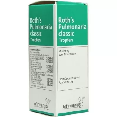 ROTHS Pulmonaria klasične kapljice, 100 ml