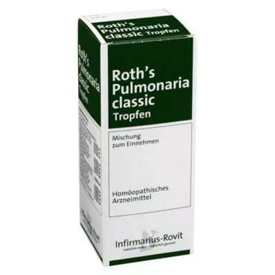 ROTHS Pulmonaria klasične kapljice, 100 ml